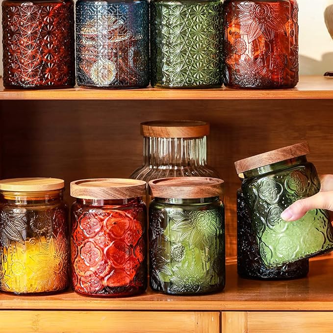 ANSQU Vintage 23.7oz Glass Jar - Image 6