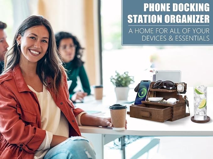 Wood Phone Docking Station - Image 8