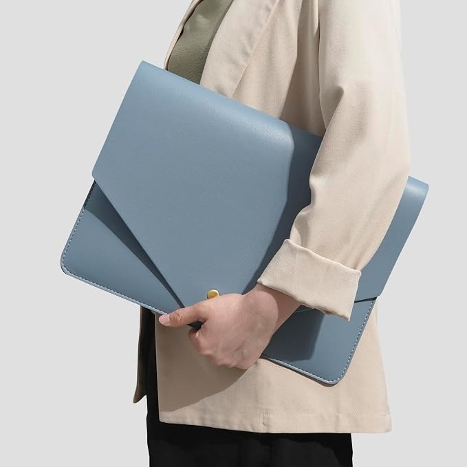 PU Leather Laptop Sleeve Compatible - Image 3
