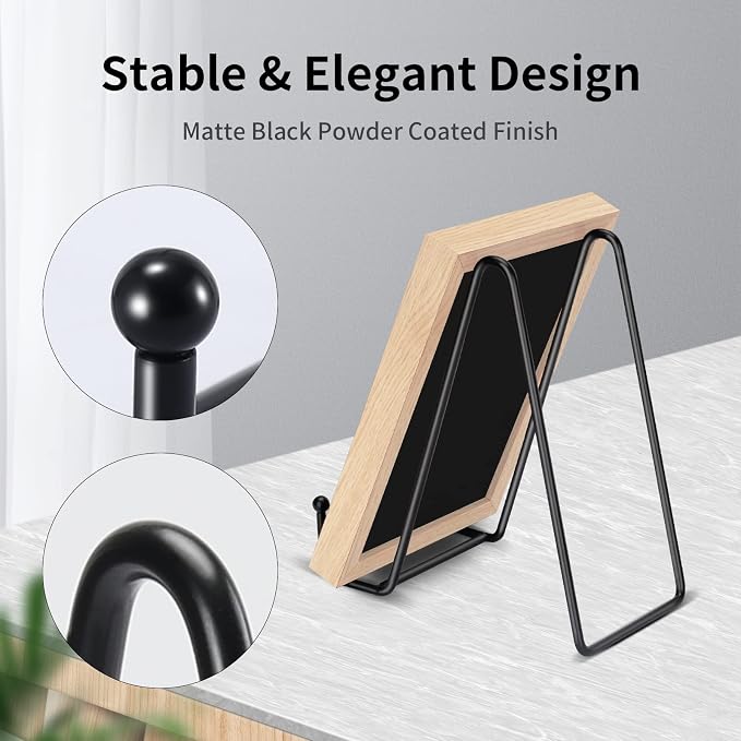 Kruodop 3 Pack 10 Inch Plate Stands - Image 3
