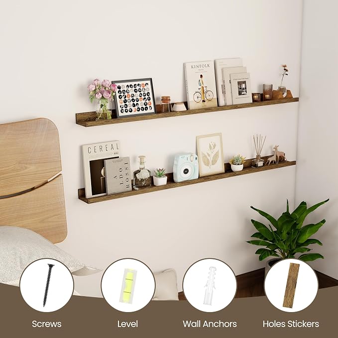 Axeman 48 Inch Floating Shelves - Image 5
