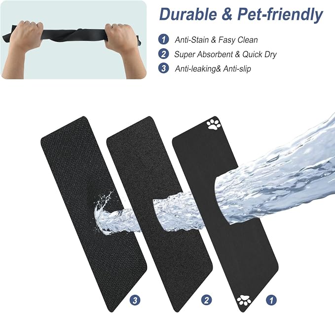 5-7Lbs Portable Airtight Dog Cat Food Container, Match Pet Feeding Mat Clean - Image 5