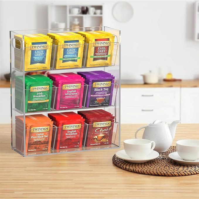 Jumyee Acrylic Tea Bag Organizer - Image 5