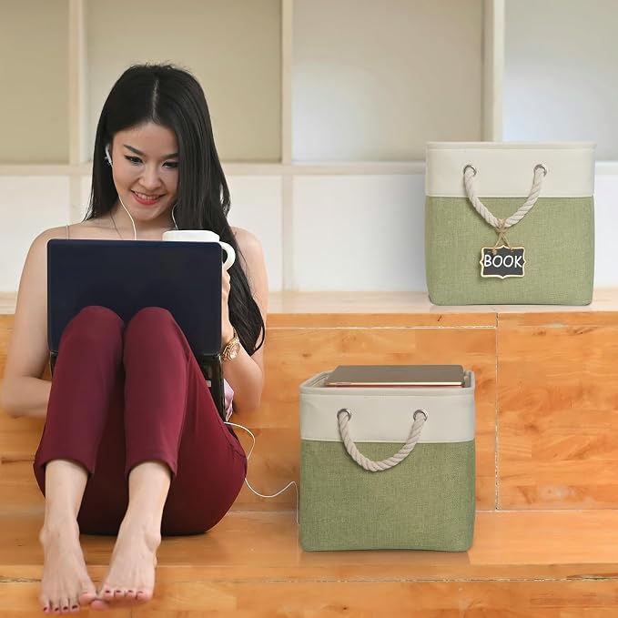 11x11 cube storage bins, Cube Storage Organizer Bins - Image 5