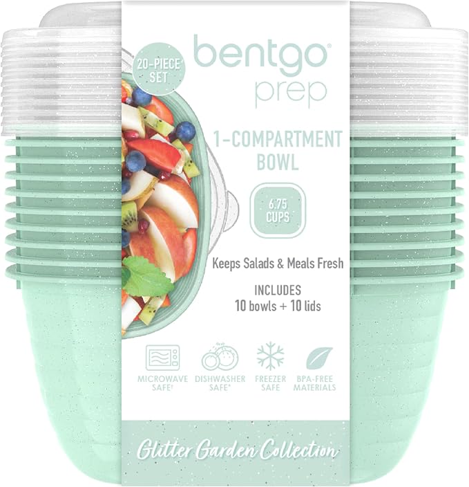 Bentgo Prep - 1-Compartment Bowls - Reusable, Microwaveable - Image 7