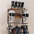 Motorcycle Helmet Holder Wall Mounted, Helmet Rack Wall Mount by OMISRUIS