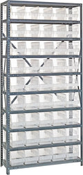 Quantum Storage Systems 1275-202CL Solid Heavy Duty 10 Shelves 45 Store-More by QuantumStorageSystems
