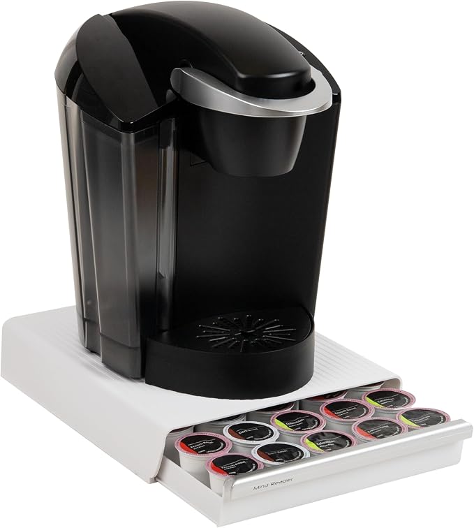 Mind Reader Single Serve Coffee Pod Drawer, 30 Pod Capacity, Countertop by MindReader