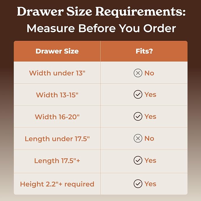 SMIRLY Silverware Drawer Organizer – Bamboo Kitchen Drawer Organizer, - Image 5
