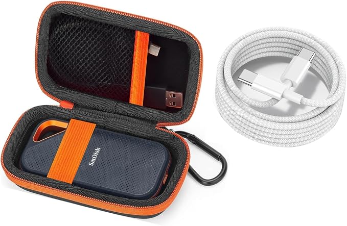 Hard Drive Case for Samsung T7 Shield, Compatible by BUISAMG