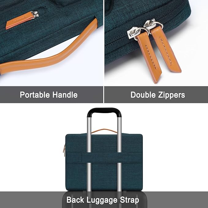 MOSISO 360 Protective Laptop Case 16 inch, 15-15.6 inch Laptop Sleeve Compatible - Image 4
