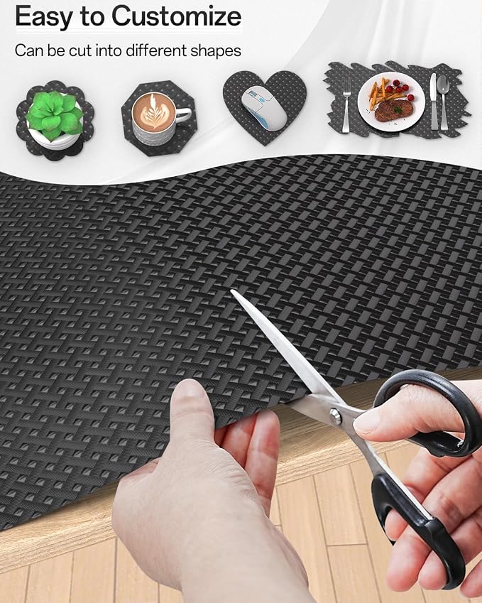 Shelf and Drawer Liner for Kitchen Cabinet, Non-Adhesive 12in x 360in - Image 6