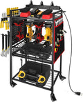 Garage Power Tool Organizer Cart by ElecVoztile