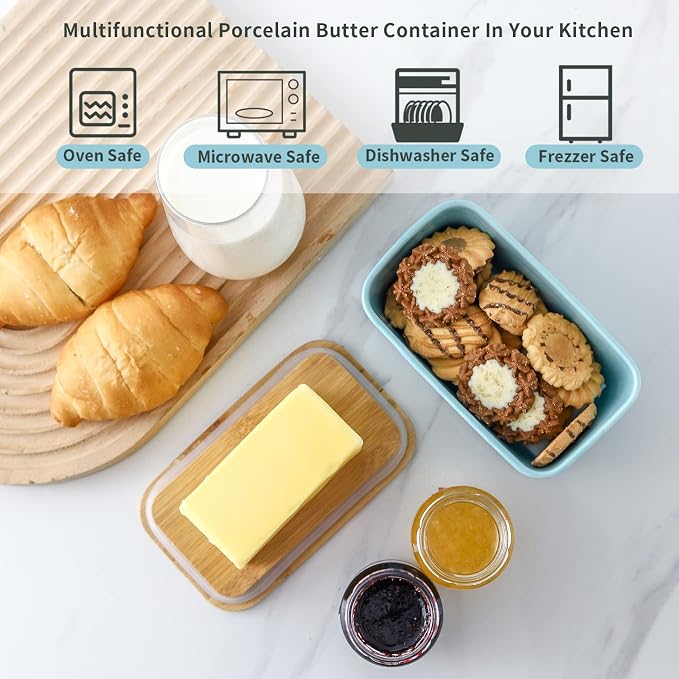 Hasense Farmhouse Butter Dish - Image 5