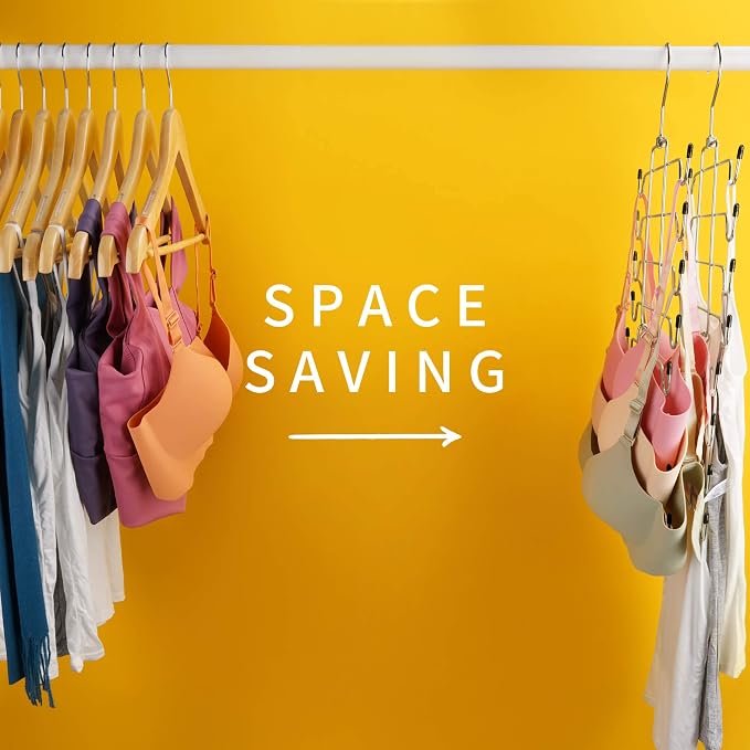 4 Pack Tank Top Hanger, Bra Organizer - Image 7