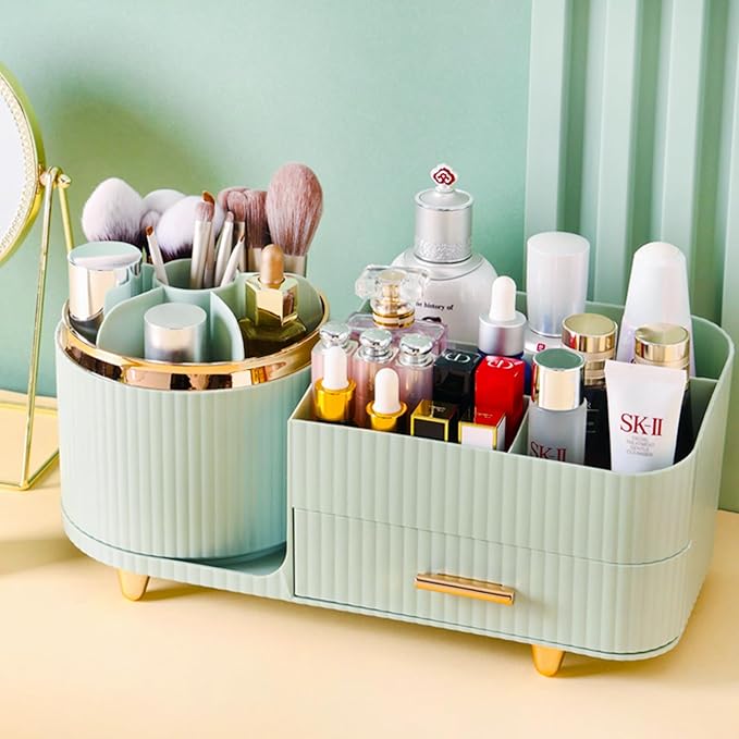 Rotating Makeup Organizer for Vanity by COMFYROOM