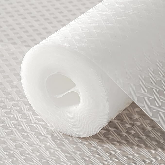 Shelf and Drawer Liner for Kitchen Cabinet, Non-Adhesive 18in x 120in by GTJ