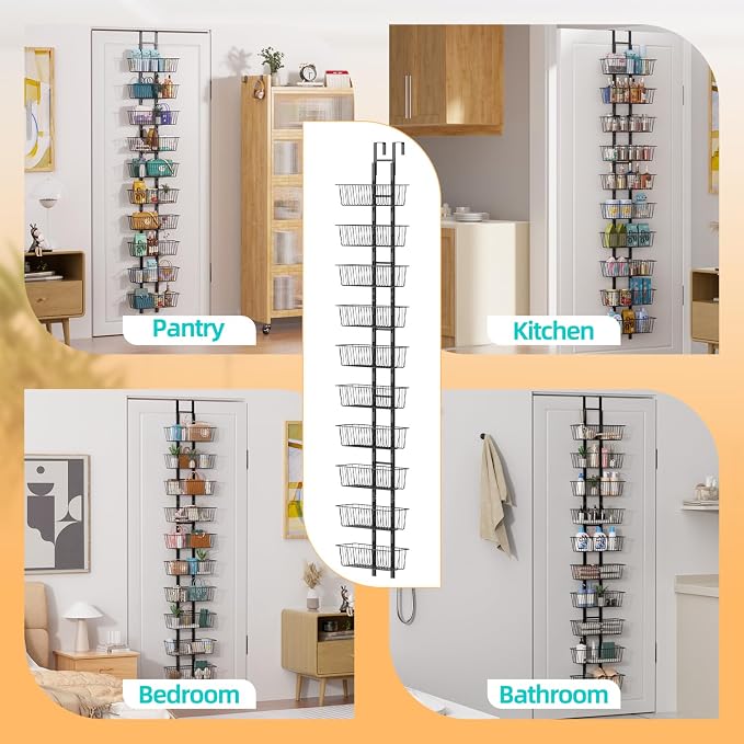 10-Tier Over The Door Organizer - Image 4