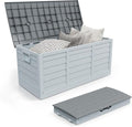 Foldable 75 Gallon Outdoor Storage Box, Plastic Storage Containers by Unknown