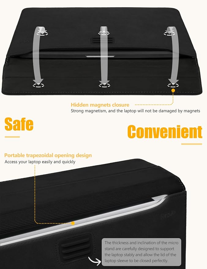 HYZUO 13 Inch Laptop Sleeve - Image 4