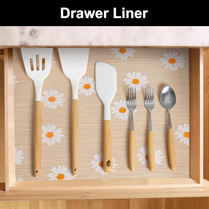 Cooyes Shelf Liner – Premium Non-Adhesive Cabinet & Drawer Liner - Image 4