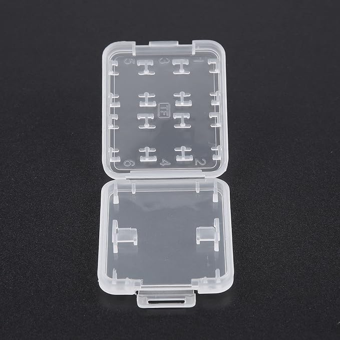 Eight in One Plastic SDHC TF MS Memory Card Storage Case Box Protector Holder - Image 5