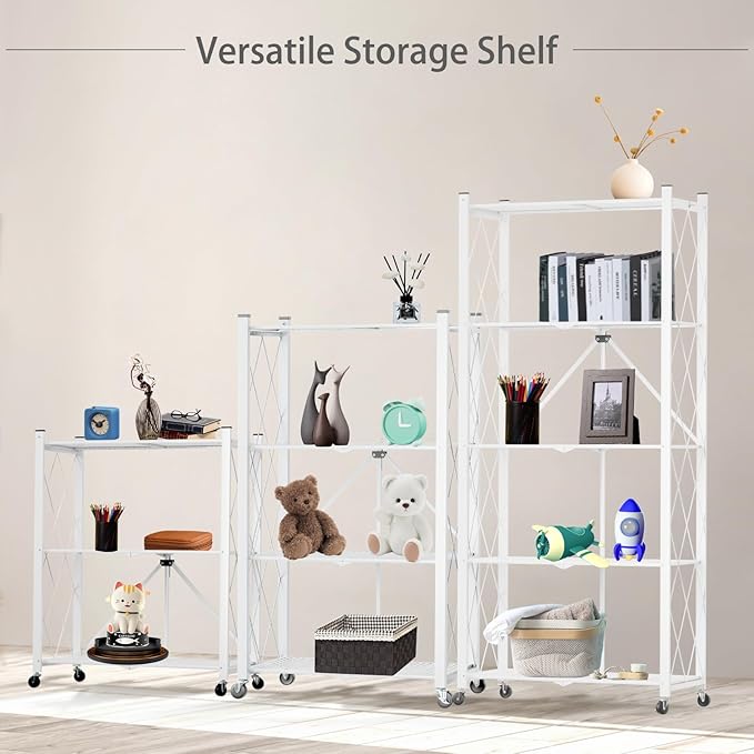 3 Tier Foldable Storage Shelf - Image 4