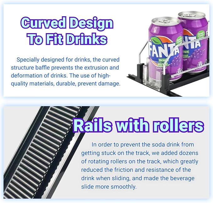 Drink Organizer for Fridge, 12oz 16oz 20oz - Image 8