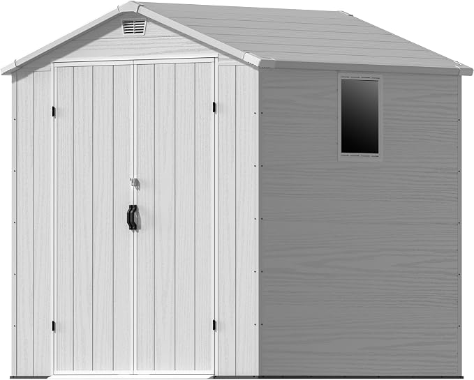 Devoko 6x6 FT Plastic Outdoor Storage Shed by DEVOKO