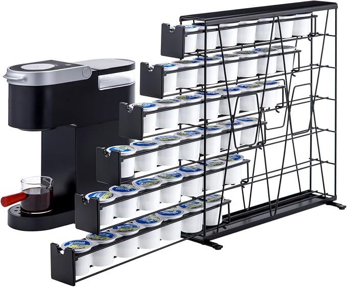 ZCDCP for K Cup Coffee Pod Holder, K Cup Holder Drawer Wall Mounted Coffee Pod by ZCDCP