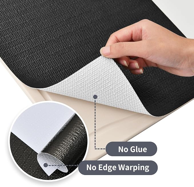 Shelf Liners for Kitchen Cabinets 12in x 30FT Non Adhesive Drawer Liner Gray - Image 9