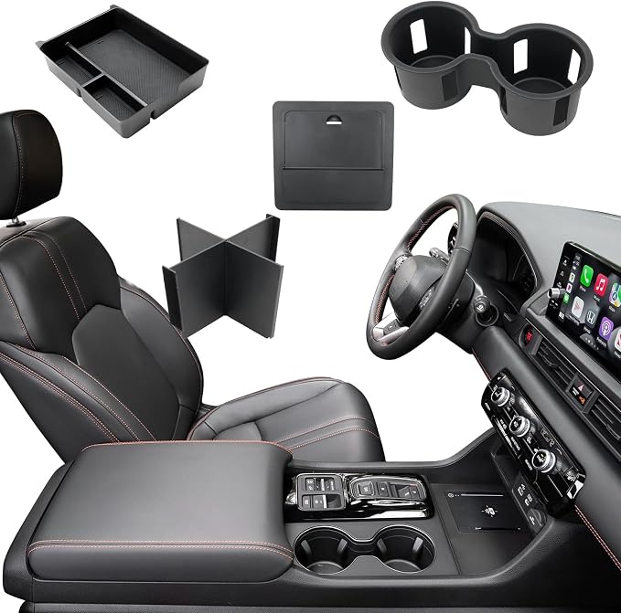 4PCS Center Console Organizer Tray by Chargingfuturewithfreshness