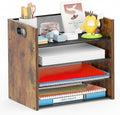 Wood Desk Organizer by BOERSHUN