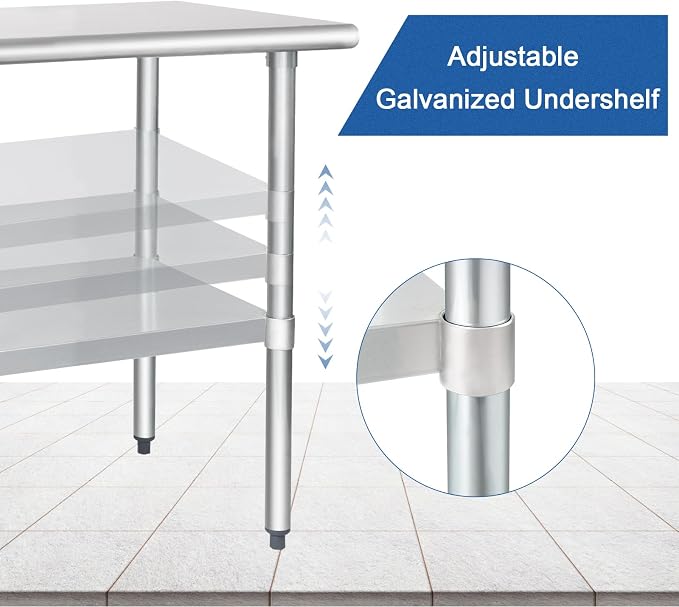 HARDURA Stainless Steel Table 24X72 Inches - Image 4