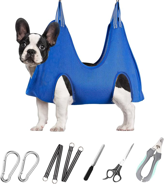 Pet Grooming Hammock for Small Dogs & Cats by ATESON