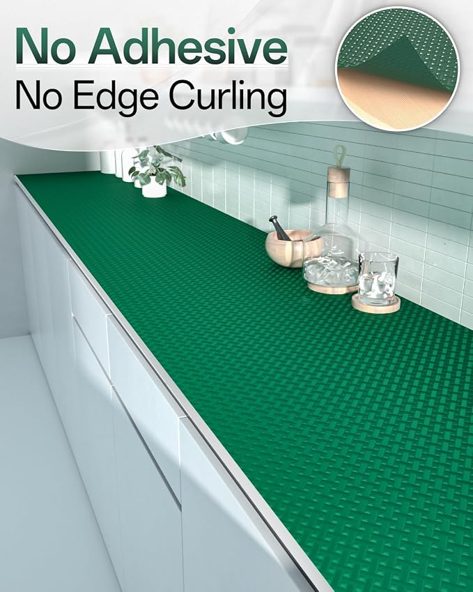 Shelf and Drawer Liner for Kitchen Cabinet, Non-Adhesive 24in x 120in - Image 4