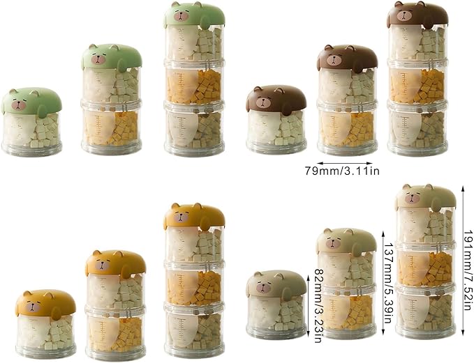 Visible Tiered Pet Treat Storage Box - Image 5