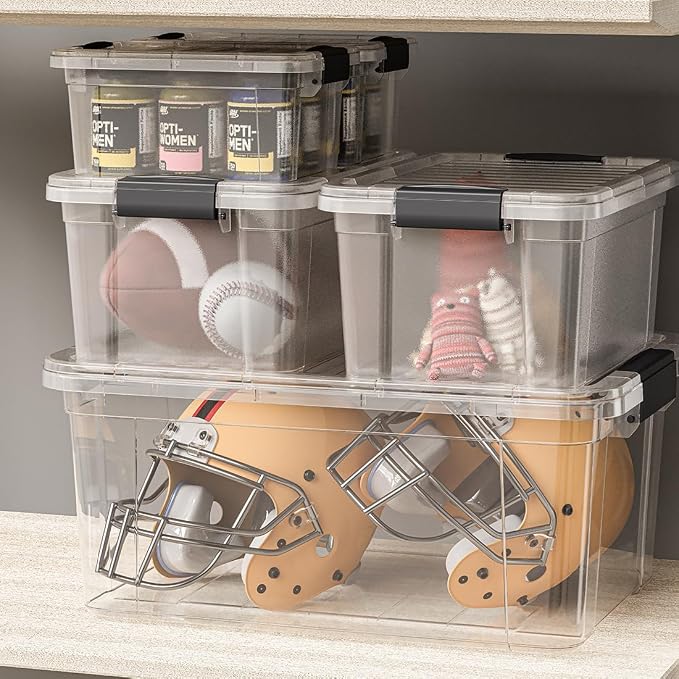 Superio Clear Storage Boxes - Image 6
