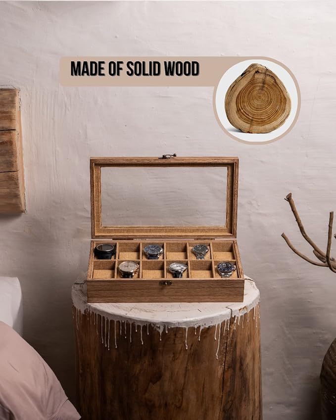 Watch Box, Watch Case for Men Women - Image 7