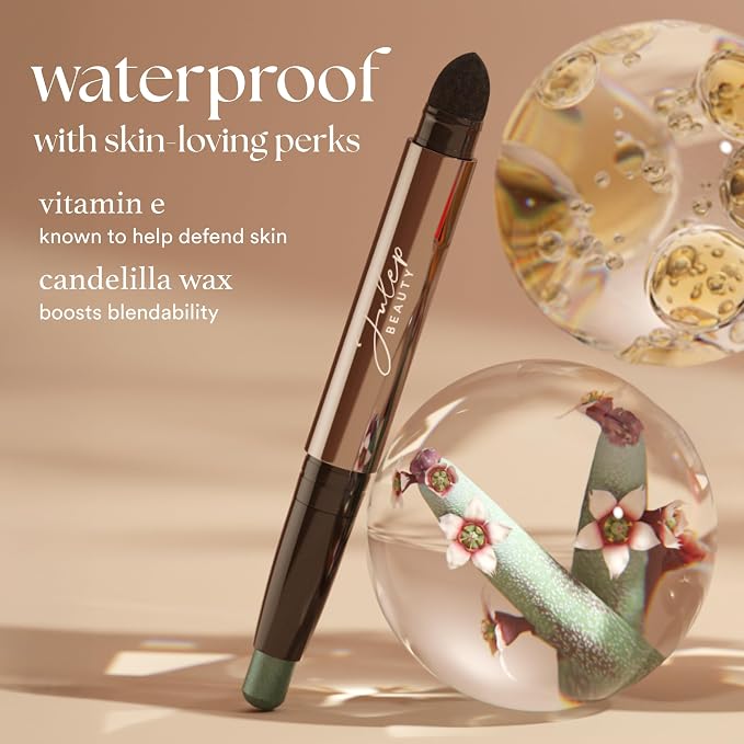 Julep Eyeshadow 101 Cream-to-Powder Waterproof Shadow Stick – Rainstorm Shimmer - Image 6