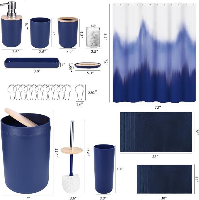 iMucci Bathroom Accessories Bathroom Sets - Image 8