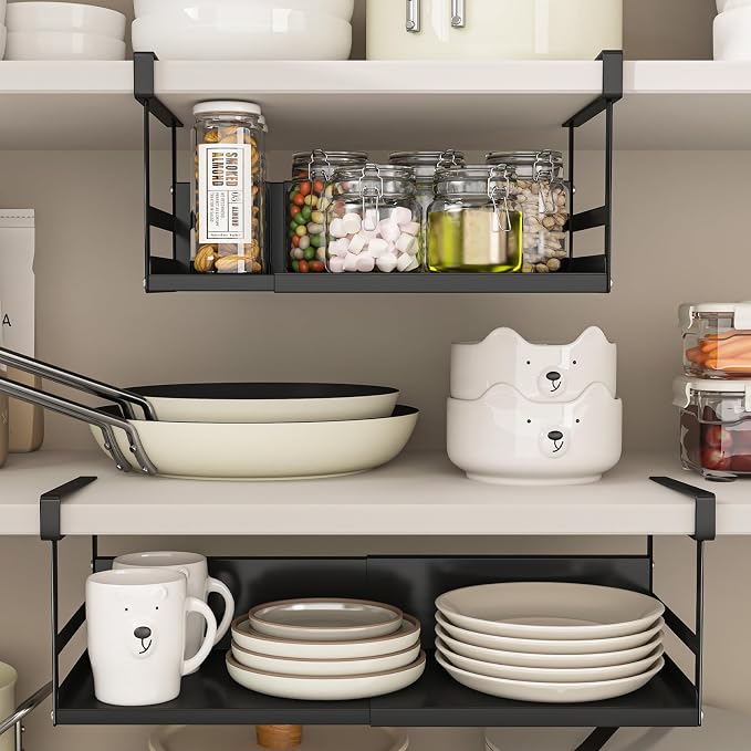Expandable Under Cabinet Shelf Organizer - Image 7