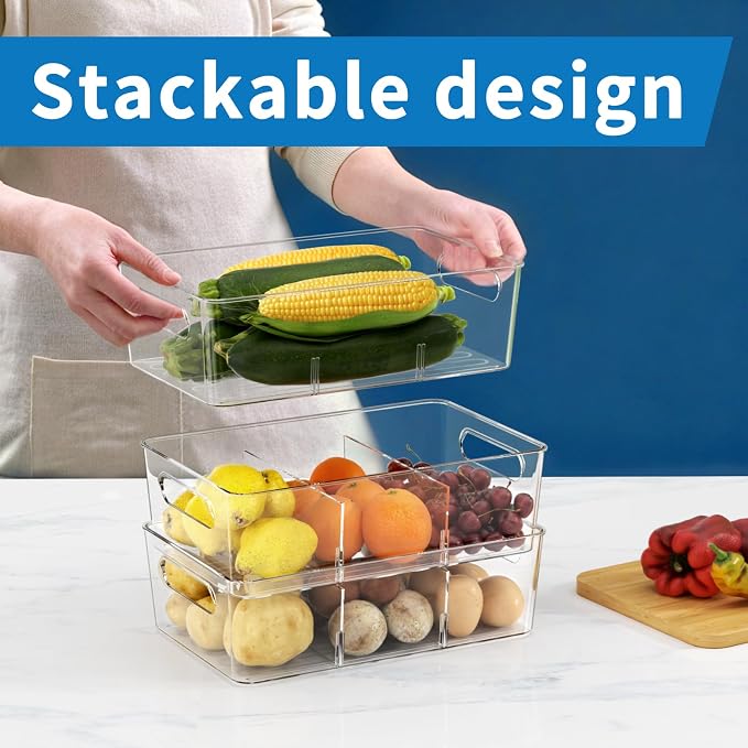 Pantry Organizers and Storage, 8 Pack Snack Organizer - Image 6