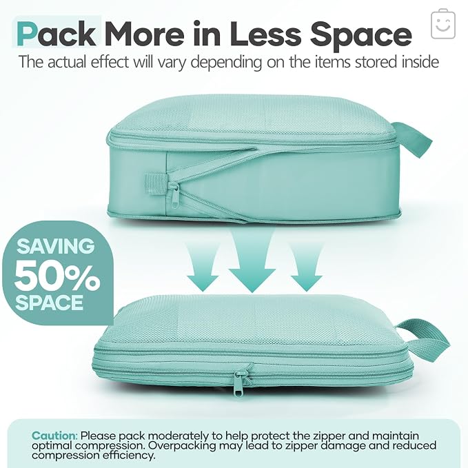 Veken 11 Set Compression Packing Cubes - Image 6