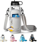Water Bottle Holder with Strap for Hydroflask 32oz 40oz, Carrier Sling Bag with by RRegen