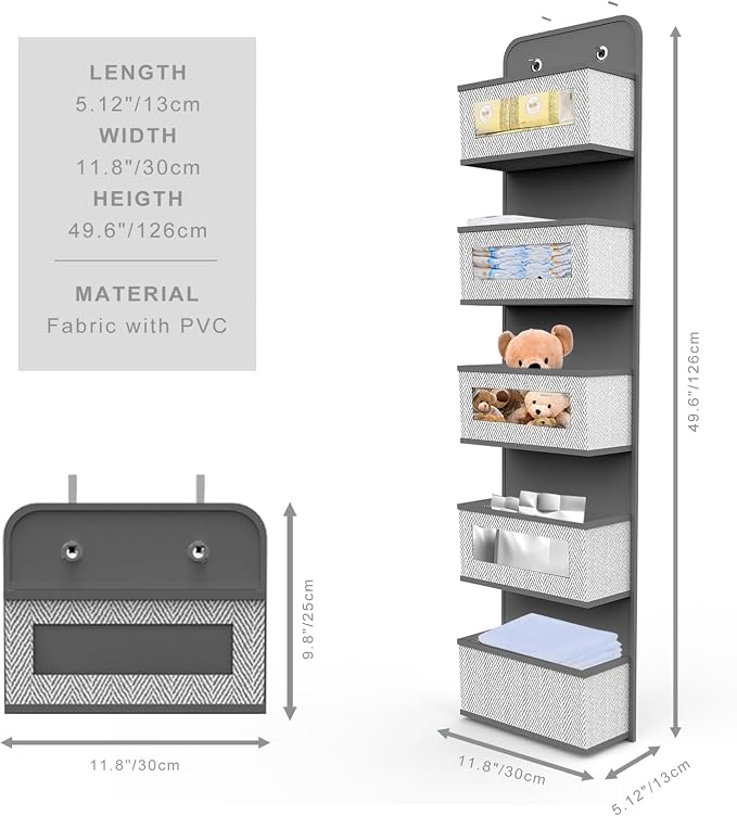 Over The Door Hanging Organizer - Image 3