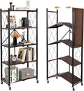 5-Tier Foldable Storage Shelves by YUANJIMI