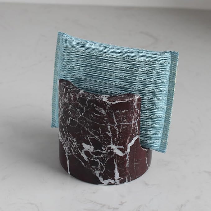 Natural Marble Travertine Sponge Holder - Image 5