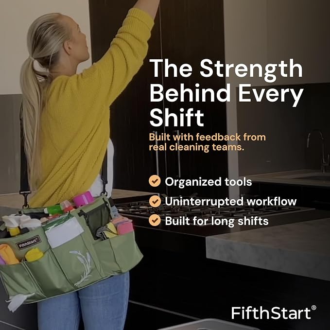 FifthStart Cleaning Caddy Organizer - Image 7