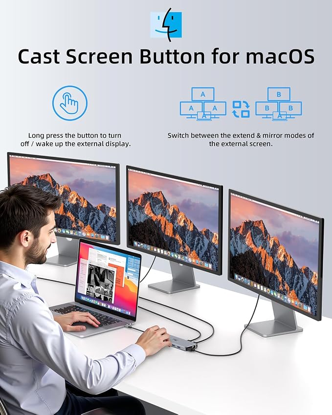 13 in 1 USB C Docking Station - Image 9